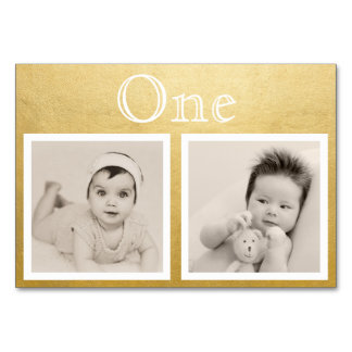 Table Groom de mariée âge d'or personnalisé Numéro de ta