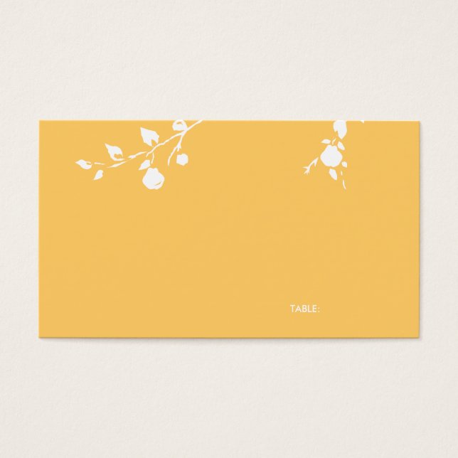 Table Guest Card - A Great Pear (Front)