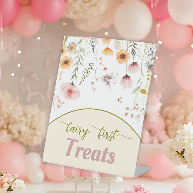 Table Imaginaire fleur sauvage fée premier signe de piéd (Créateur téléchargé)