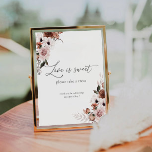 Table L'amour floral de soie est signe doux