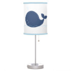Lampe de baleine bleue à bec bleu