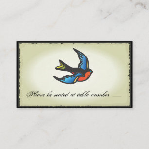 Table Mariage de tatouage Cartes de place