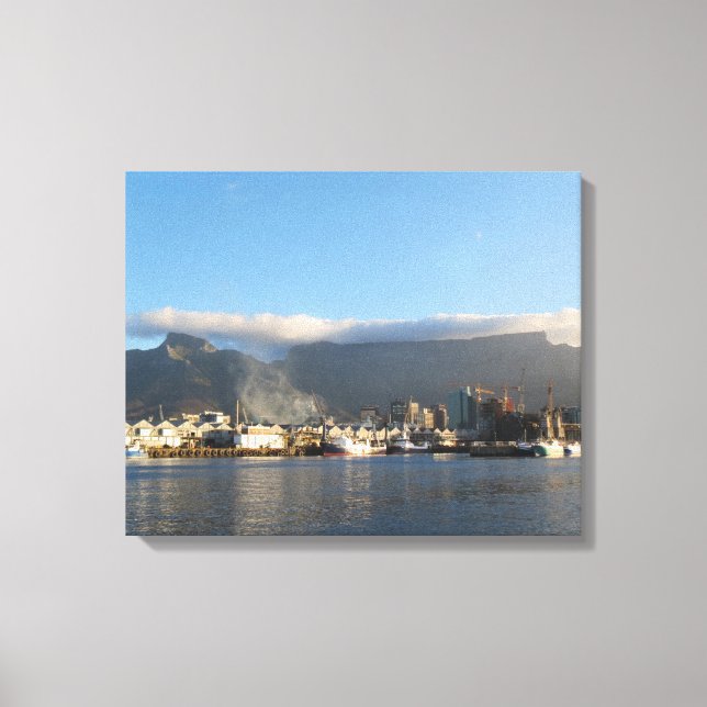 Table Mountain, Afrique du Sud, Impression de toil (Recto)
