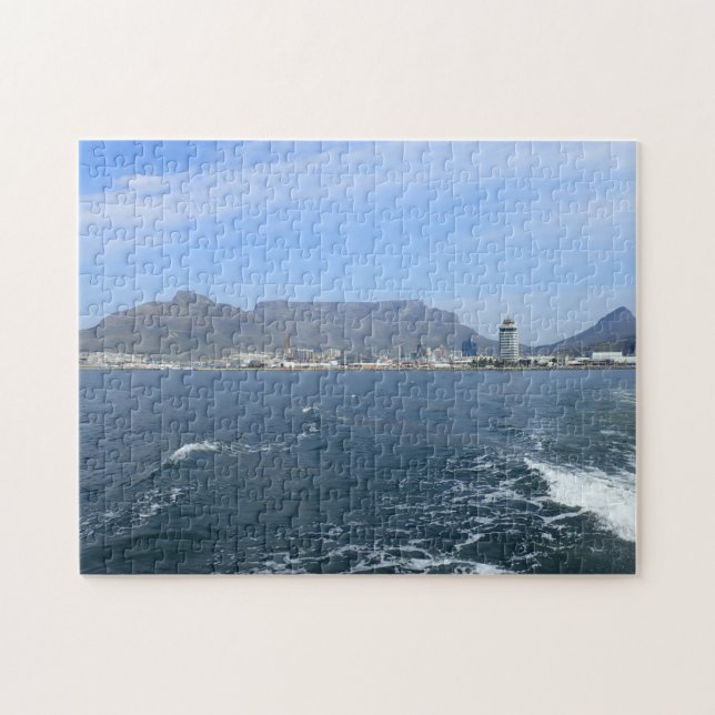 Table Mountain and Cape Town, ZA Jigsaw Puzzle (Horizontal)