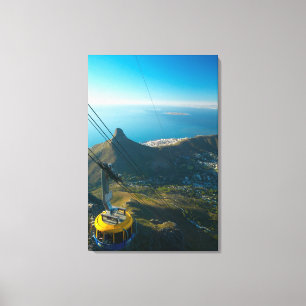Table Mountain Cable Car, Cape Town Canvas Print