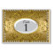 Table Number Cards Royal White Gold