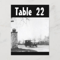 Table Number Roaring Twenties Wedding Receptions
