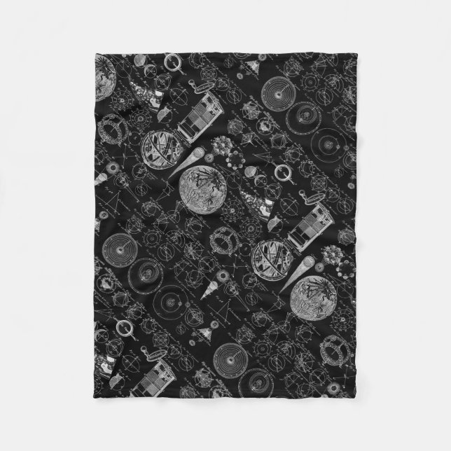 Table of Astronomy Fleece Blanket (Front)