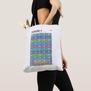 Table of Hiragana & katakana 01 - Tote Bag