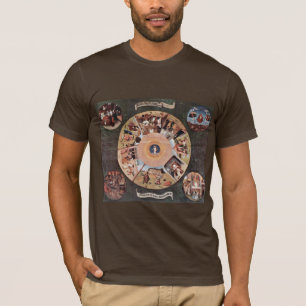 Table Of The Mortal Sins., By Hieronymus Bosch (B T-Shirt