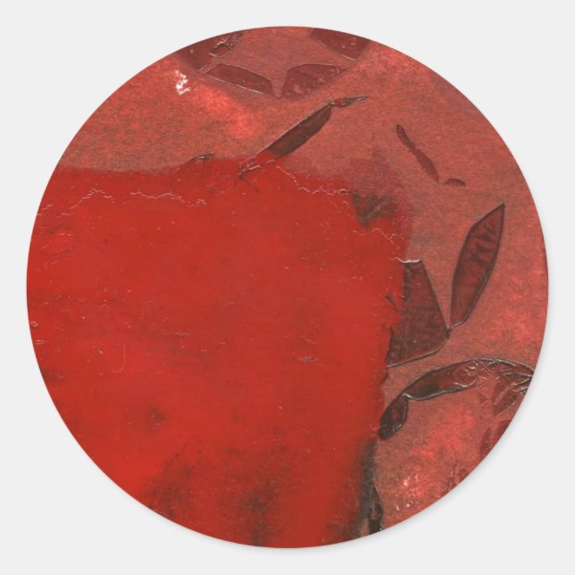 "Table Rock #1" Abstract Design Sticker (Front)