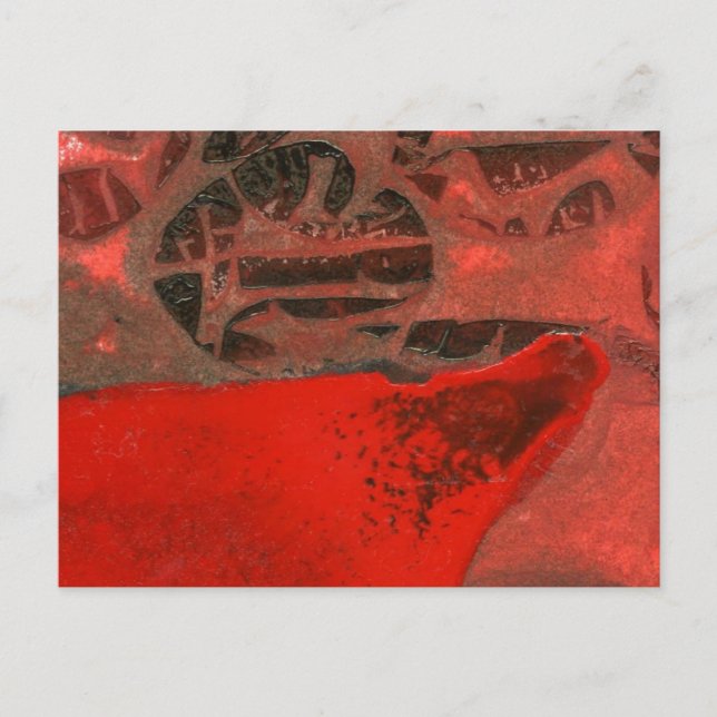 "Table Rock 3" Abstract Design Postcard (Front)