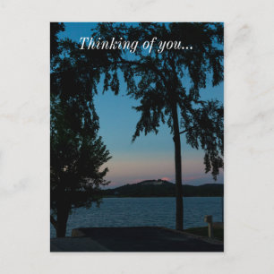 Table Rock Dusk Postcard