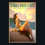 Table Rock Lake Missouri Arkansas Natalie Wood Poster<br><div class="desc">Table Rock Lake Missouri Arkansas Natalie Wood Retro Pin Up Travel Poster Earl Moran Art Print 355

vintage art print,  retro gig poster,  gothic horror art,  alternative wall decor,  surrealist poster,  rock concert print,  sci fi alien art,  macabre illustration,  dark aesthetic,  pop culture poster</div>