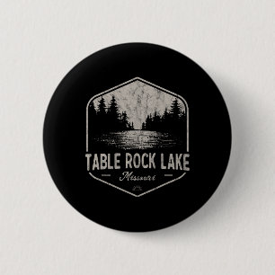 Table Rock Lake Missouri Outdoors Vintage 2 Inch Round Button