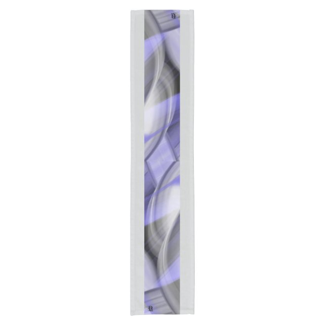 Table Runner Abstract Home Trend Lavender Violet (Front)