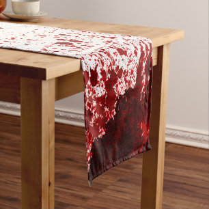 Table Runner Blood Splatter Vampire Gothic Horror