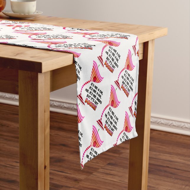 TABLE RUNNER - BUT IT'S GOT BOOZE! (In Situ)