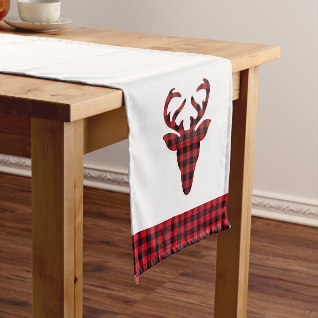 Table Runner Christmas Plaid (In Situ)