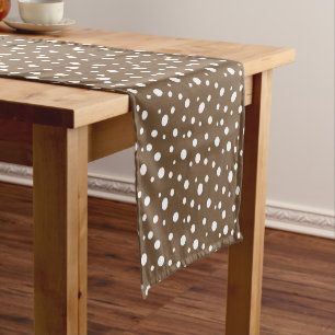 Table Runner-Polka dots Short Table Runner