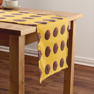 Table Runner Red Ornament of Gold