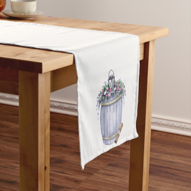Table Runner Summer Country Wedding Rustic Waterco (In Situ)