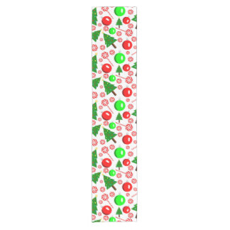 Table Runner with Christmas Pattern