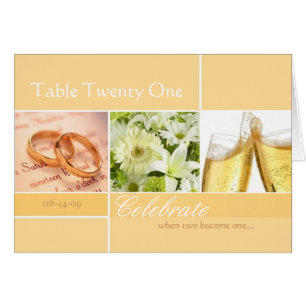 Table Seating Cards