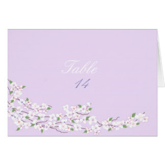 Table Seating Purple And White