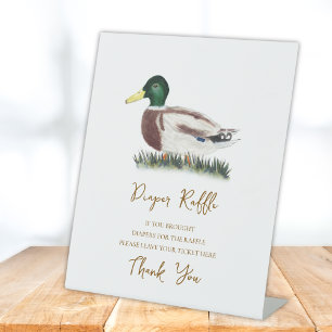 Table SIGNE DE REQUÊTE Baby shower de canard Mallard
