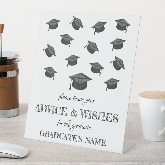 Table Signe du piédestal de la fête de graduation (In SItu)