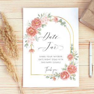 Table Signe minimaliste de verdure rustique Date Jar Idé