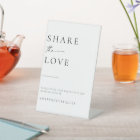 Signe minimaliste moderne du Mariage de script