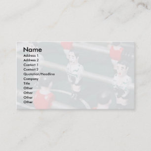 Table soccer / Football Business Card