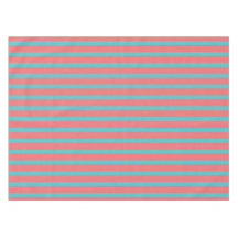 Table tabel Coral with Turquoise lines
