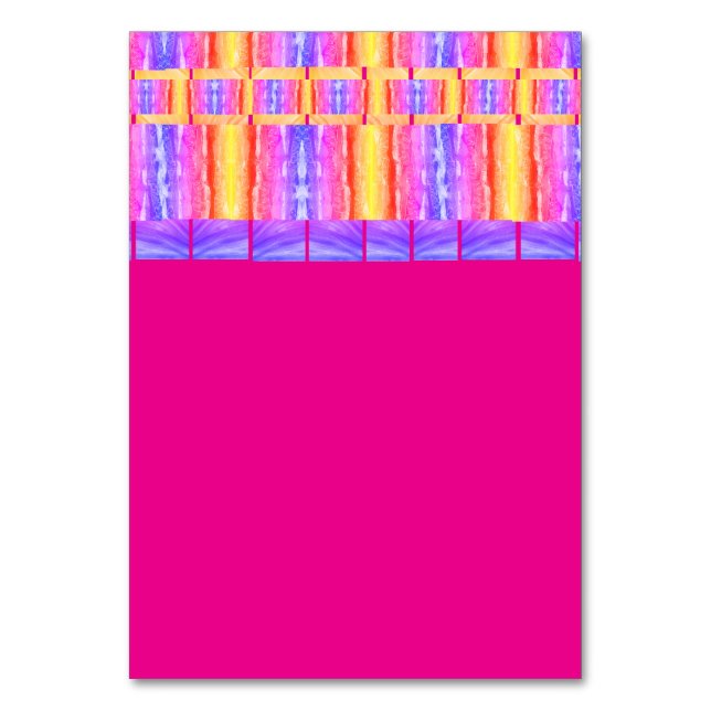 table tag number (Front)