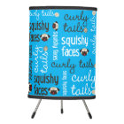 Tails bouclés, Squishishi Face Carlin Lampe de tab