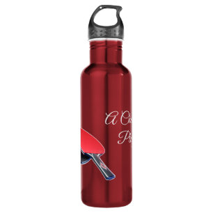 Table Tennis 2-Paddles design Personalize 24oz 710 Ml Water Bottle