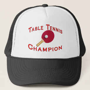 Table Tennis Champion Trucker Hat