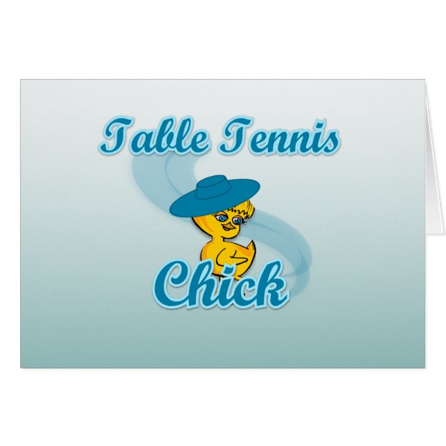 Table Tennis  Chick #3 (Front Horizontal)