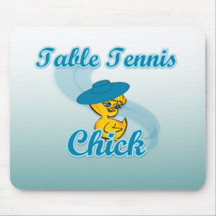 Table Tennis  Chick #3 Mouse Pad