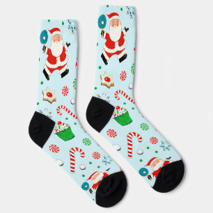Table Tennis Christmas Socks