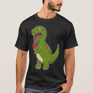 Table Tennis Dino Table Tennis Players Ping Pong T-Shirt