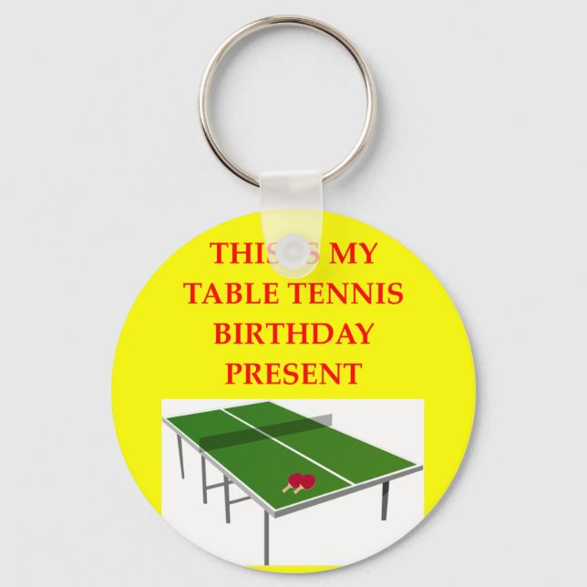 table tennis keychain (Front)