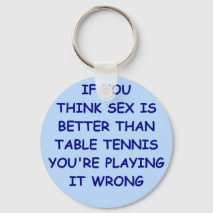 table tennis keychain