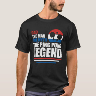 Table tennis  men women   ping pong T-Shirt