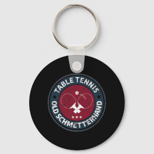 Table tennis old butterfly design for table tennis keychain