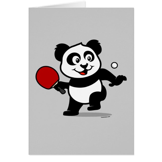 Table Tennis Panda (Front)