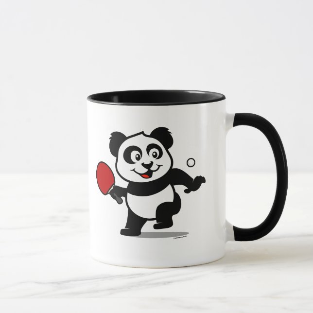 Table Tennis Panda Mug (Right)