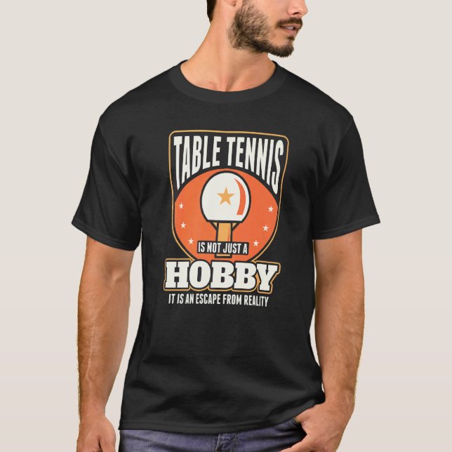 Table Tennis Ping Pong Equipment For Table Tennis  T-Shirt (Front)
